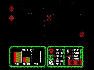 Battle of the Planets — Amstrad CPC — скриншот