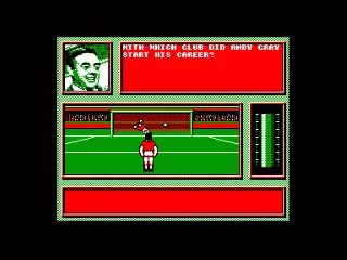 Saint and Greavsie — Amstrad CPC — скриншот