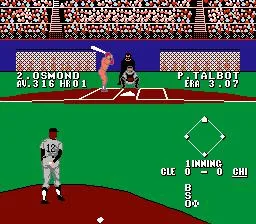 Bases Loaded 3 (USA) — Денди/Nintendo — скриншот