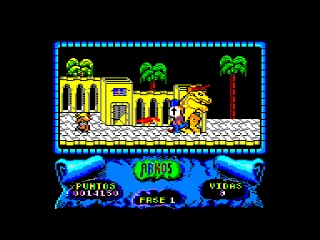 Arkos — Amstrad CPC — скриншот