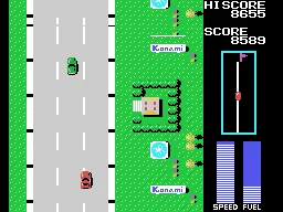Road Fighter (Korea) (En) (Unl) — Sega Master System — скриншот