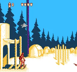 Pocahontas — Денди/Nintendo — скриншот
