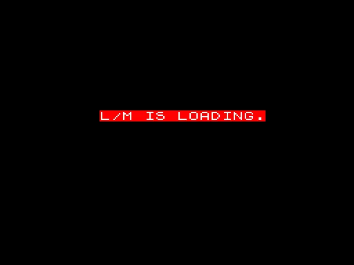 The Lost Sword — ZX Spectrum — скриншот