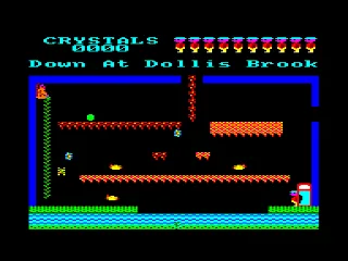 Roland in Time — Amstrad CPC — скриншот