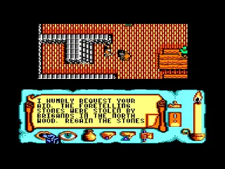 Times of Lore — Amstrad CPC — скриншот