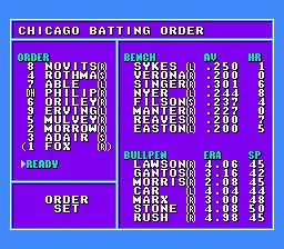 Bases Loaded 4 (USA) — Денди/Nintendo — скриншот
