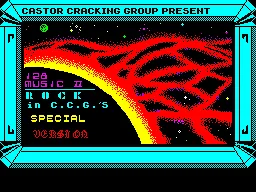 128 Music 2 — ZX Spectrum — скриншот