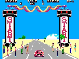 OutRun 3-D (Europe, Brazil) (En) — Sega Master System — скриншот
