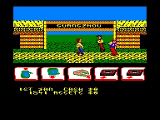 Tai-Pan — Amstrad CPC — скриншот