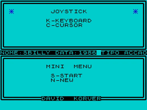 Sport Billy — ZX Spectrum — скриншот
