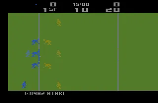 RealSports Football (USA, Europe) (En,Fr,De,Es,It) — Atari 2600 — скриншот