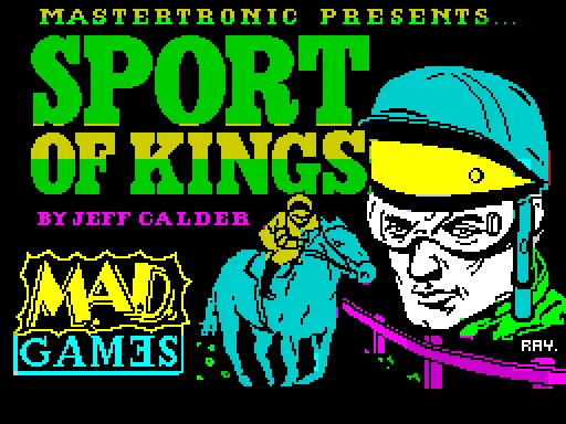 Sport of Kings — ZX Spectrum — скриншот