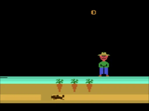 Gopher (USA) — Atari 2600 — скриншот