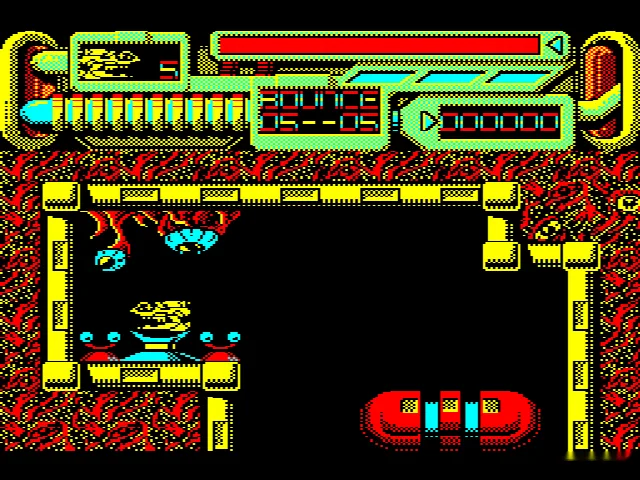 CYBERNOID (THE FIGHTING MACHINE) — БК-0010 — скриншот
