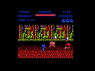 Soldier of Light — Amstrad CPC — скриншот