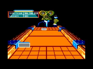Shufflepuck Cafe — Amstrad CPC — скриншот