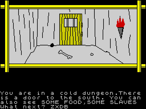 Kon — ZX Spectrum — скриншот
