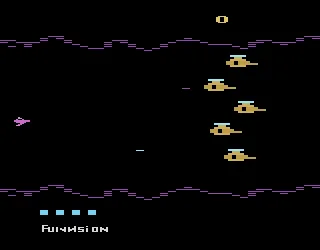 Time Warp (USA) — Atari 2600 — скриншот