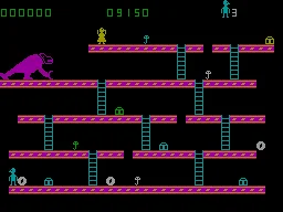 Kong — ZX Spectrum — скриншот