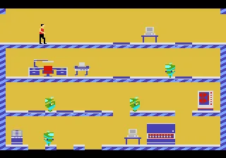 Impossible Mission (USA) — Atari 7800 — скриншот