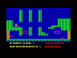Terror en la Facultad — Amstrad CPC — скриншот