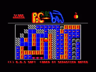 Pac-Boy — Amstrad CPC — скриншот