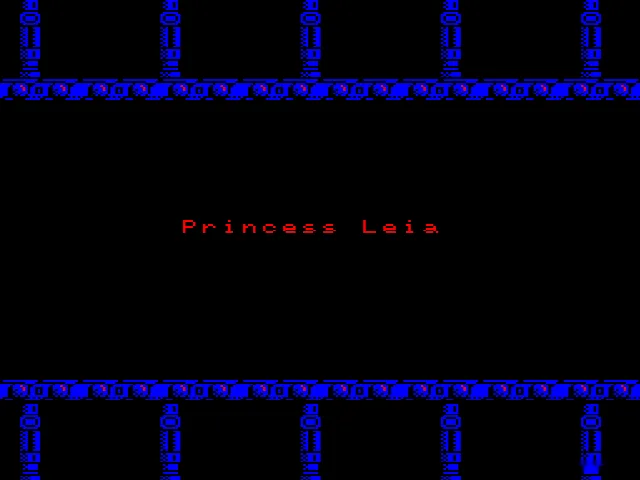 PRINCESS LEIA (БЕЙСИК) — БК-0010 — скриншот