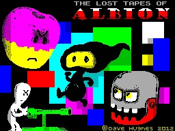 The Lost Tapes of Albion — ZX Spectrum — скриншот