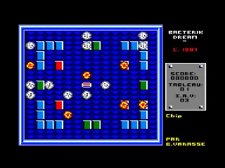 Bacterik Dream — Amstrad CPC — скриншот