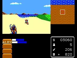 Miracle Warriors - Seal of The Dark Lord (USA, Europe, Brazil) (En) — Sega Master System — скриншот