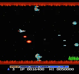 Gradius (USA) — Денди/Nintendo — скриншот