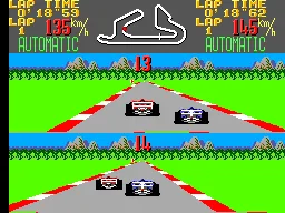 Super Monaco GP (USA) — Sega Master System — скриншот