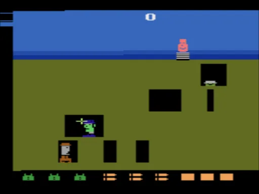 Gangster Alley (USA) — Atari 2600 — скриншот
