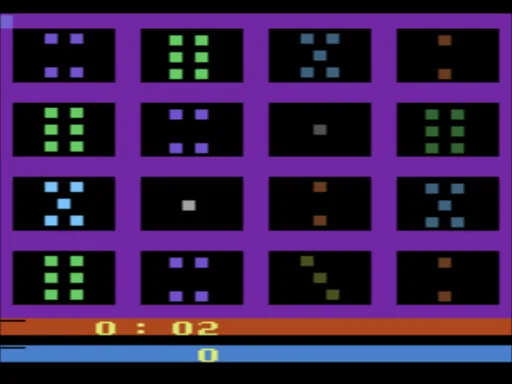 Dice Puzzle (USA) — Atari 2600 — скриншот