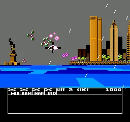 Tetrastar - The Fighter (Japan) — Денди/Nintendo — скриншот