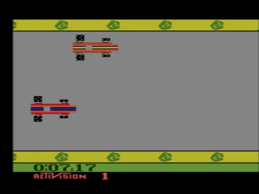 Grand Prix (USA) — Atari 2600 — скриншот
