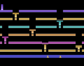Infiltrate (USA) — Atari 2600 — скриншот