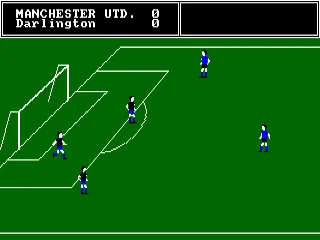 Big League Soccer — Amstrad CPC — скриншот