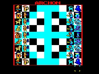 Archon — Amstrad CPC — скриншот