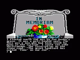 Scapeghost — Amstrad CPC — скриншот