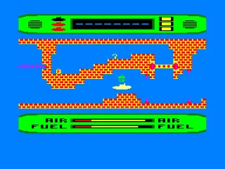 Periscope Up — Amstrad CPC — скриншот