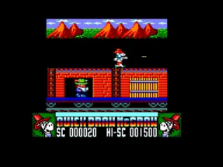 Quick Draw McGraw — Amstrad CPC — скриншот
