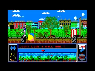 Bad Cat — Amstrad CPC — скриншот