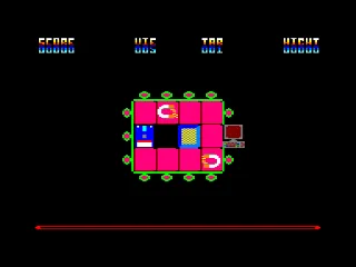 Virus — Amstrad CPC — скриншот