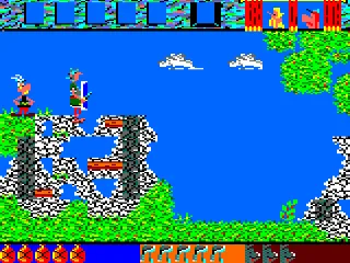 Asterix and the Magic Cauldron — Amstrad CPC — скриншот