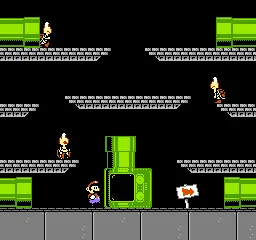 Mario's Time Machine (USA) — Денди/Nintendo — скриншот