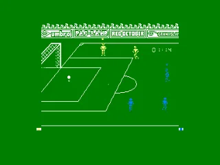 Peter Beardsley's Soccer — Amstrad CPC — скриншот