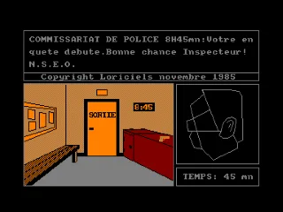 Tony Truand — Amstrad CPC — скриншот