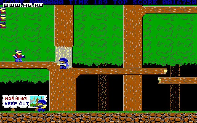 Bionic Commando (USA) — Денди/Nintendo — скриншот