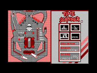 Time Scanner — Amstrad CPC — скриншот